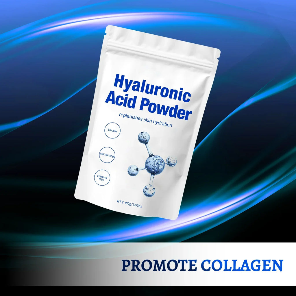 100g Hyaluronic Acid Mask Powder Hydration Fade Fine Line Wrinkle &Repair Skin Barrier for Collagen Boosting Skin Recitalization Vue
