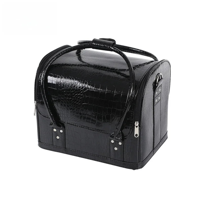 Women Cosmetic Suitcase Large Capacity Makeup Organizer Toiletry Cosmetic Bag Makeup Storage Suitcase for Make Up Organizer Vue