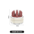 Dopamine Suction Cup Knife Sharpener Household Cross-Border Small Sharpening Stone Mini Tungsten Steel Knife Sharpener Tool Vue Red M