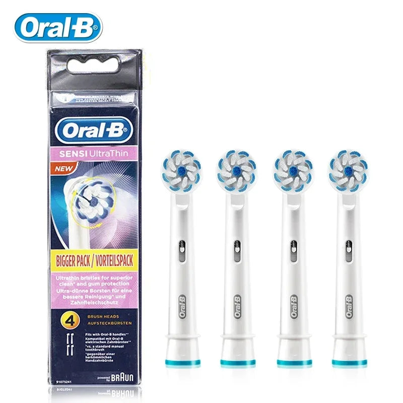 Genuine Oral-B Toothbrush Head Replaceable Brush Heads For Oral B nozzles Rotation Type Electric Toothbrush Replacement Heads Vue