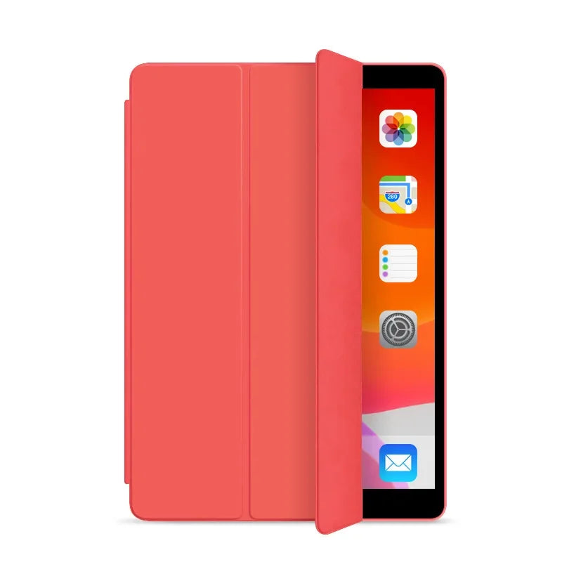 Ronnagar iPad Silicone Case – Air 11, Pro 11, 9.7–11" Multi-Gen Tablet Case Vue Red iPad A19 12th 11inch
