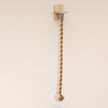 Wear Resistant Cat Scratch Rope Bite Resistant Screw Fixation Sisal Rope Cat Climber Space Saving Cat Climbing Shelf Play Vue Brown 51.18 in