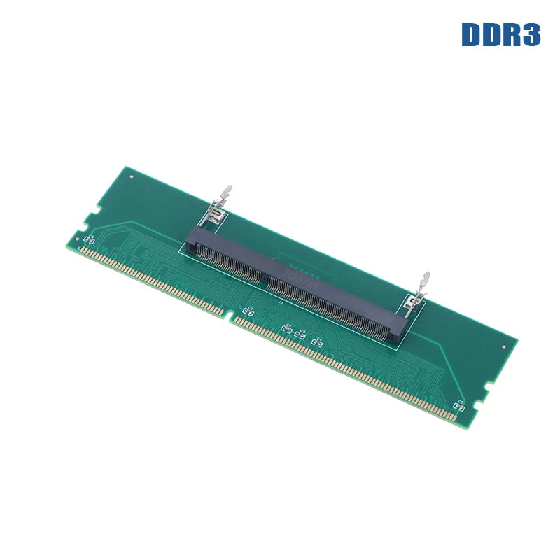 DDR3 DDR4 DDR5 Laptop SO-DIMM to Desktop Adapter Card Converter Memory RAM Connector Adapter Vue DDR3
