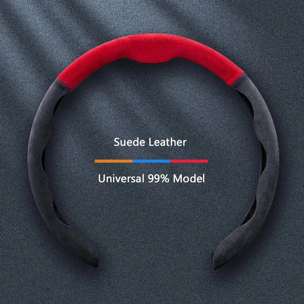 No Smell Thin For Lexus Steering Wheel Covers Suede Leather ES IS IS250 IS250C F Sport IS200t IS300C Protector Accessories Vue