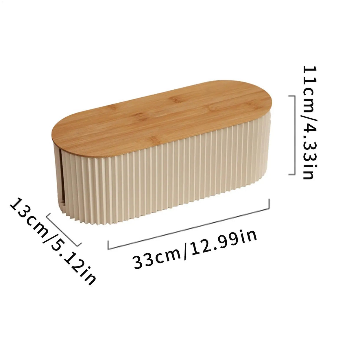 Cable Storage Box Wire Organizer Cord Holder Desktop Wire Management Box Outlet Hider Protector for Home Office Wire Tidying Vue