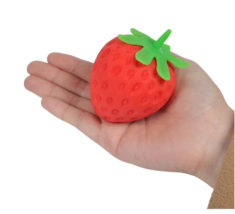 Super Jumbo Strawberry Squishy Toy Slow Rising Simulated Strawberry Antistress Anti-Anxiety Fidget Toys Vue