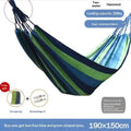 Outdoor Swing Thick Canvas Camping Hammock Easy Carry Store Vue 190 x 150cm Blue