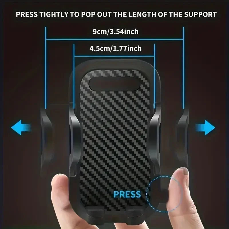 Car Phone Holder Sucker Mount Stand Suction Cup Cellphone Support in Car For iPhone15 Xiaomi Huawei Samsung Mobilephone Bracket Vue