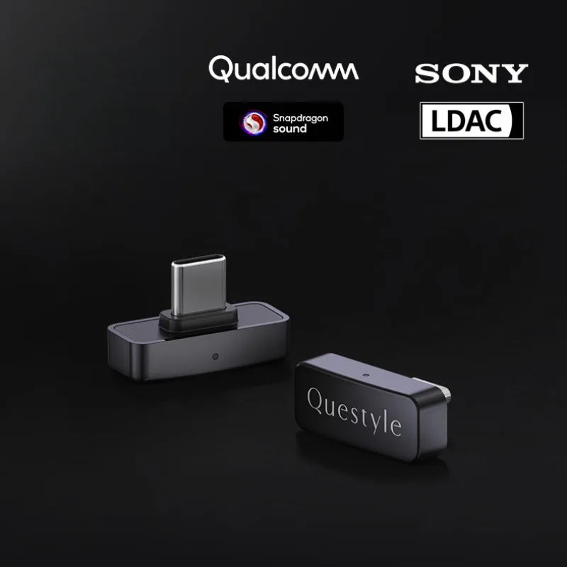 Questyle QCC Dongle Pro 2 LDAC Bluetooth 5.4 Transmitter Bluetooth Transmitter Vue