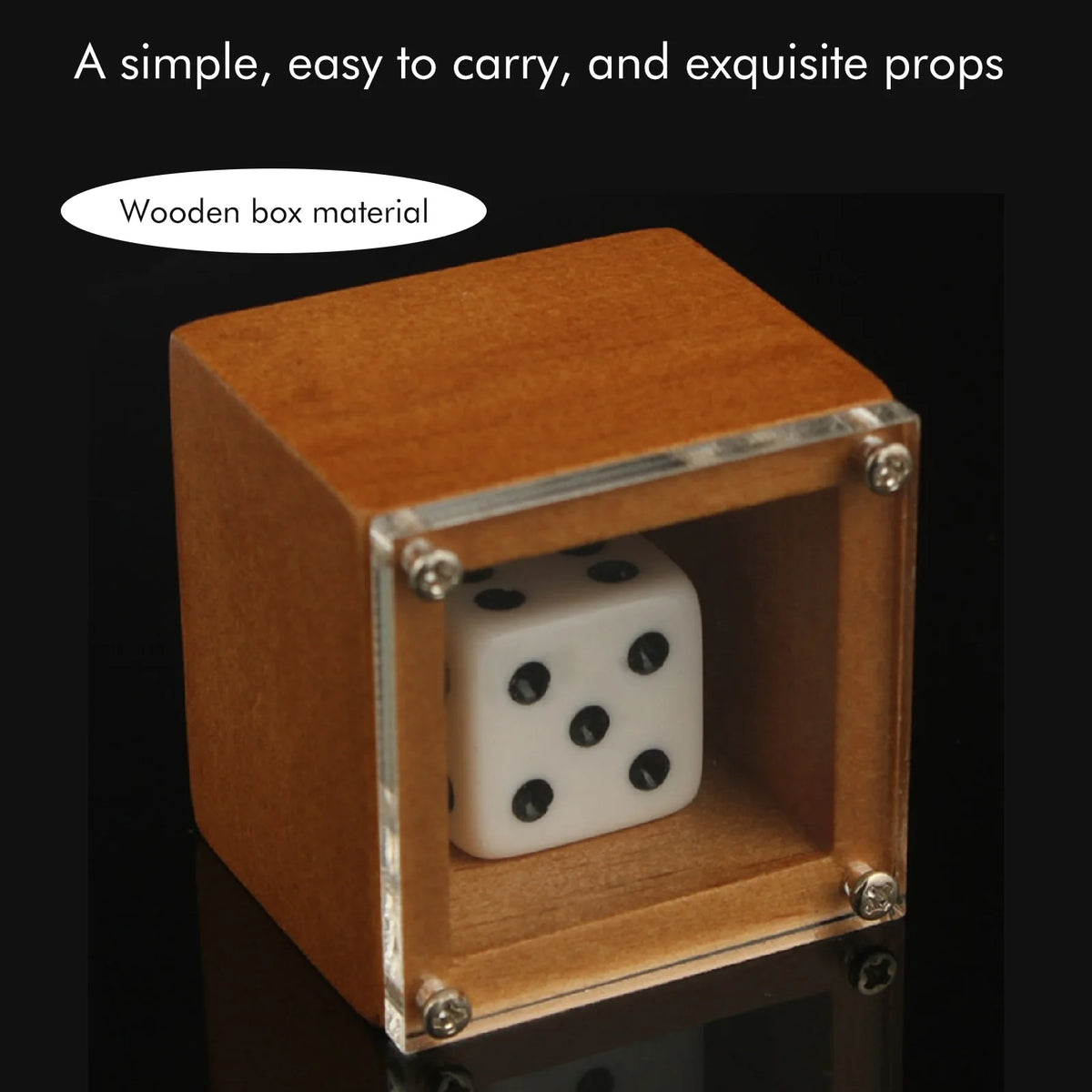 Magic Dice Magic Props Dice Trick Dot Number Change Dice Magic Stage Illusion Props Toys For Kids Adults Vue