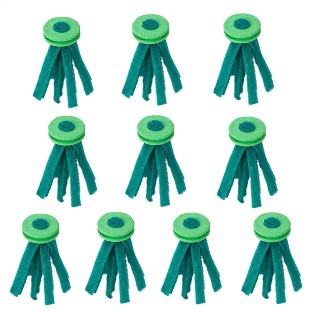 10 Pieces Aquarium Spawning Mop Decorative Breeder Floating Egg Collector Replacement for Betta Fresh Water Feeding Hiding Vue