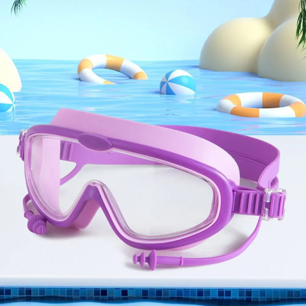 Big Frame Swim Goggles Anti-fog Wide View Scuba Diving Swimming Vue
