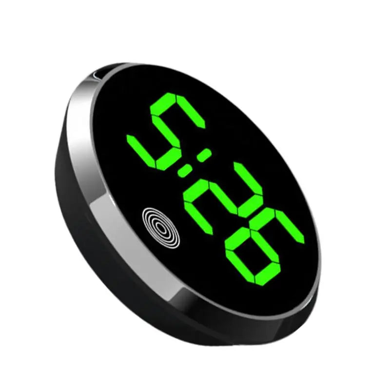 LED Touch Car Dashboard Clock – Stick-On Digital Auto Clock Car Dashboard Clock Vue