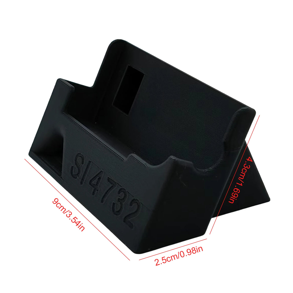 ATS MINI SI4732 DSP Radio Case & Universal Bracket 3D Print Radio Receiver Stand Vue