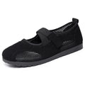 Women's Mary Jane Ballet Flats | Velcro Soft Sole Casual Shoes Mary Jane Flats Vue DZ-G-JLY12-Black 41