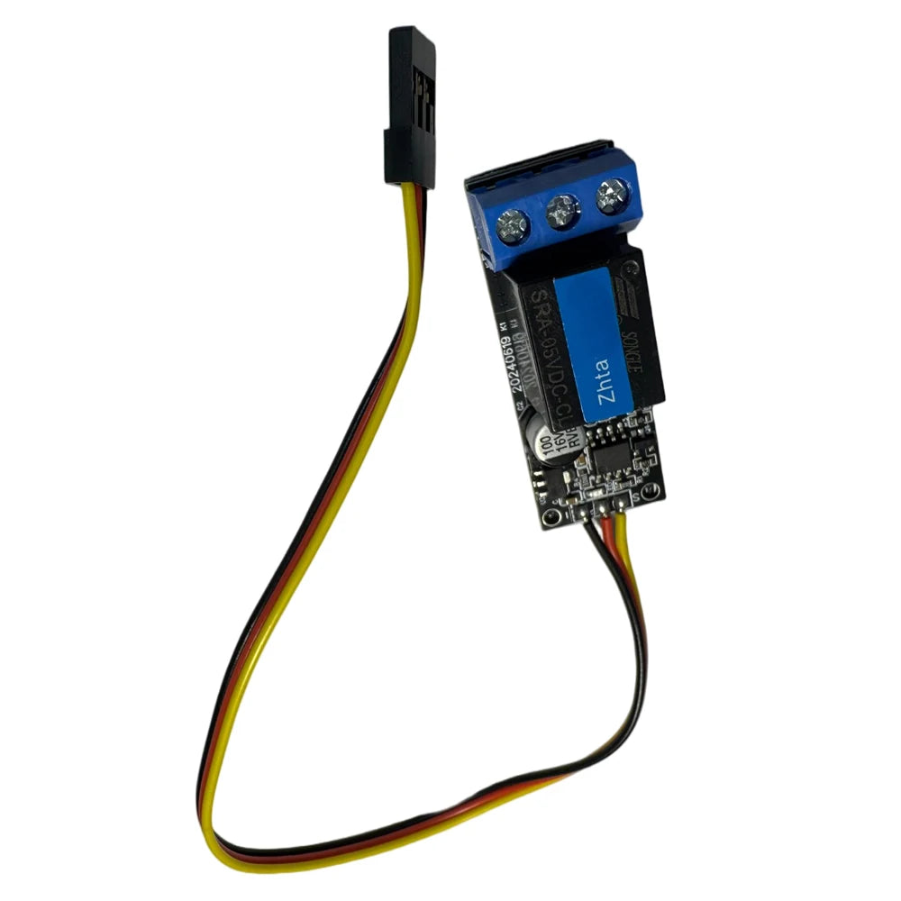 Single Channel PWM Electronic Relay Switch RC Light Controller 900-2100us Signal 4.8-8.4V 10A 50VDC/250VAC for RC Model Receiver Vue