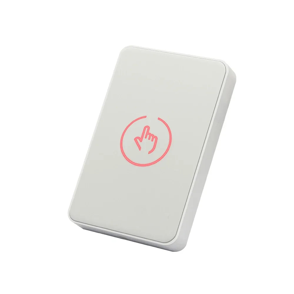 Backlight Push Touch Exit Button Infrared Contactless Door Release Switch for Access Control System With LED Indicator Vue