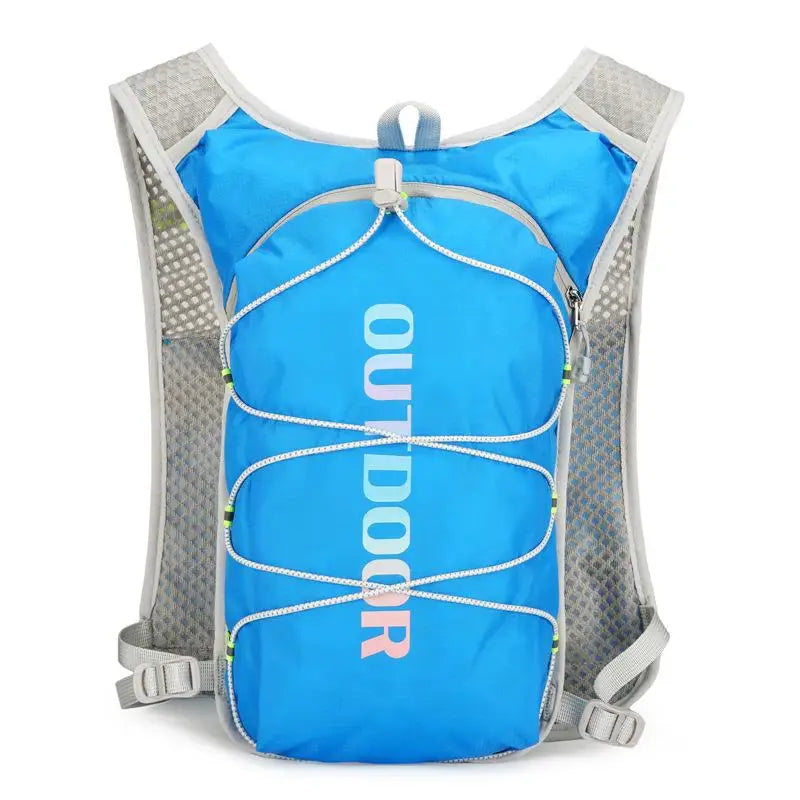 CC11Outdoor Trail Running Backpack Ultralight Race Hydration Vest Vue Lake blue
