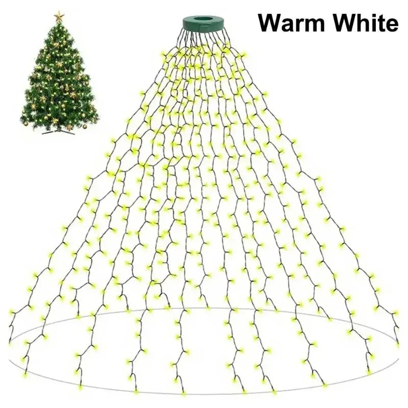 USB Powered Fairy String Lights, Waterproof LED Christmas Lights with 8 Modes for Indoor Garden Party Decor Vue