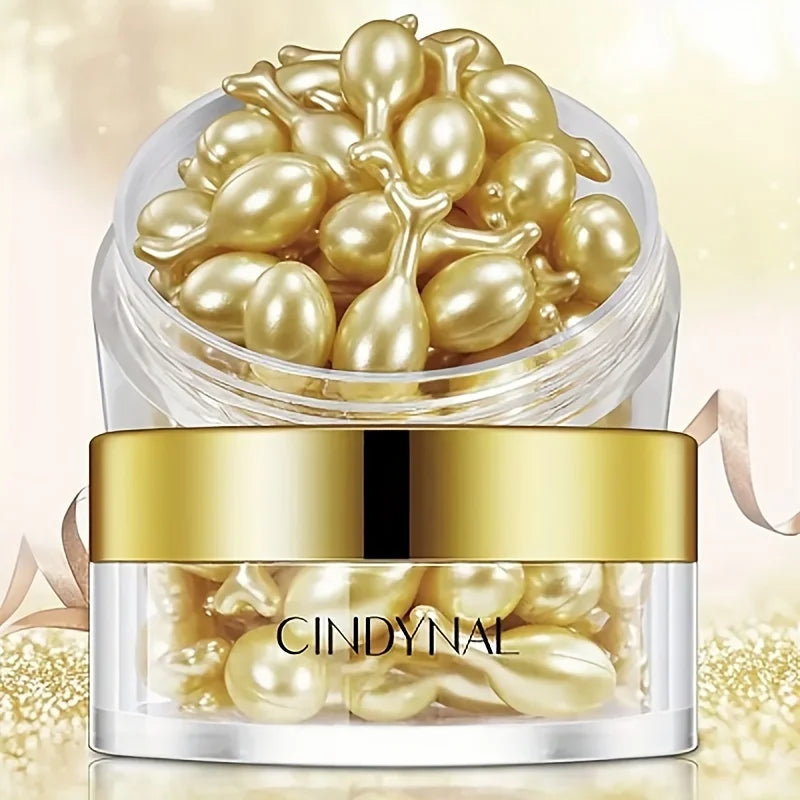 Placenta and Hyaluronic Acid Essence Capsules - Deeply Nourishes and Moisturizes the Skin, Revealing Youthful Skin, Suitable for Locking in Moisture on the Face and Neck - Easy to Carry, Use Anytime, Anywhere, Perfect for Tra Vue