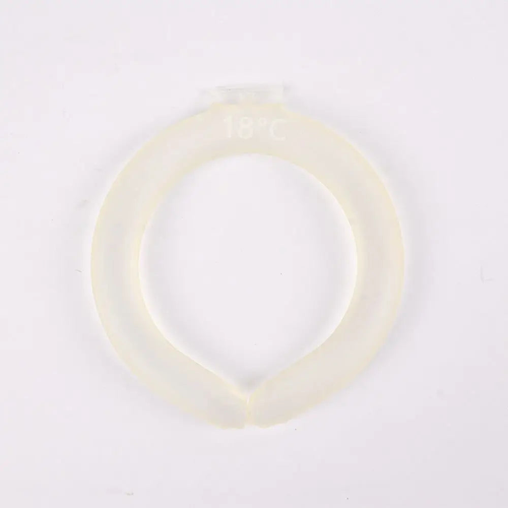 Collar Tube Neck Cooler Ice Gel Liquid Cooling Ring Reusable Maker