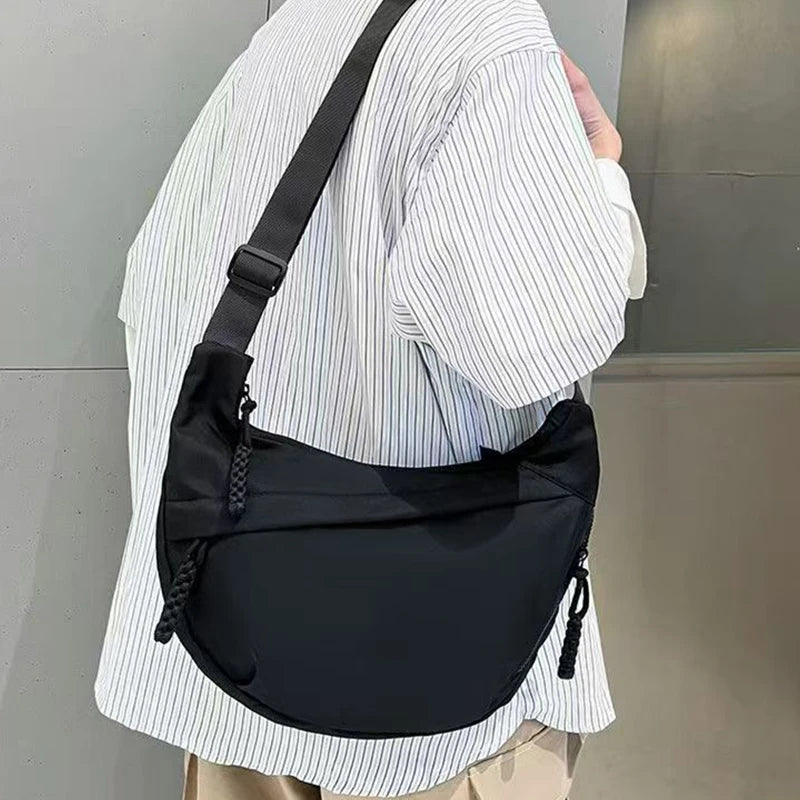 Casual Women's Nylon Crossbody Bag Large Capacity Hobo Shoulder Purse