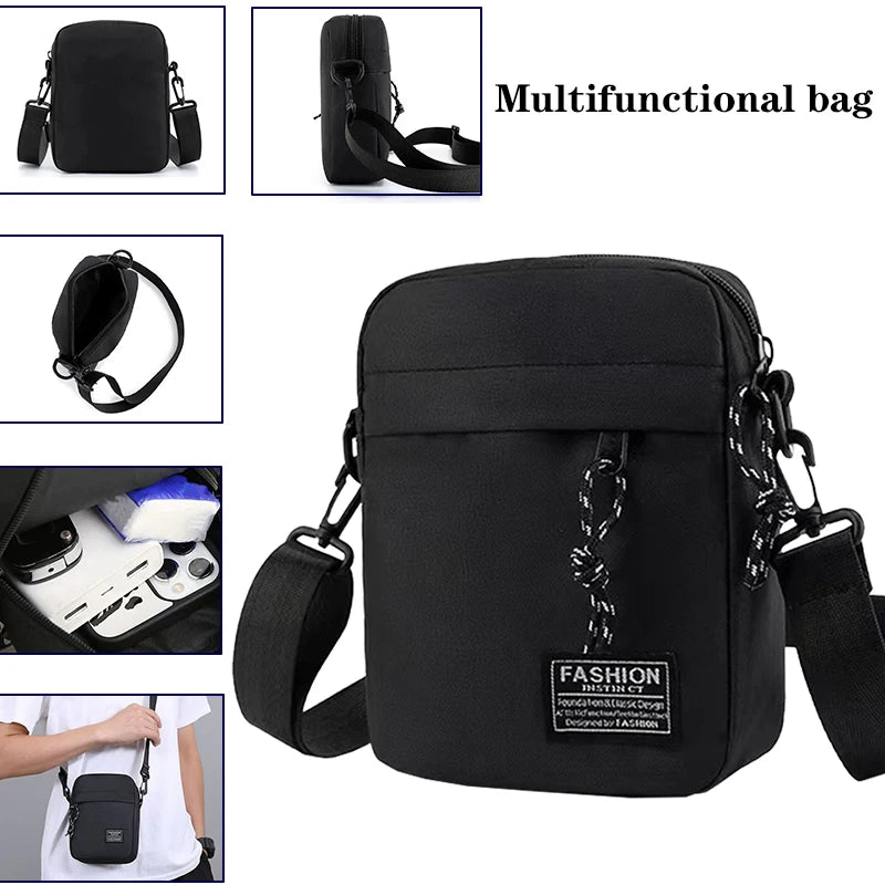 Men's Bag Available Single Shoulder Cross-body Design Suitable Daily