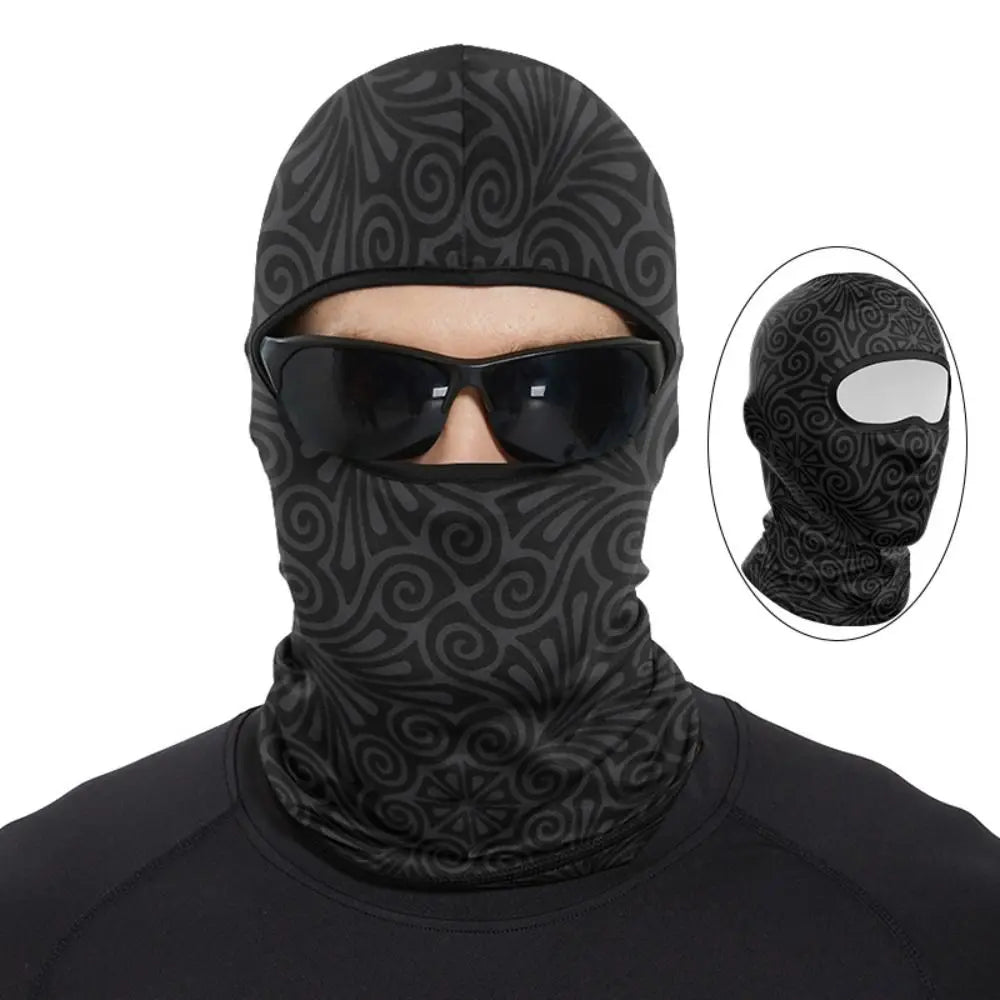 Funny Ape Mouth Skull Motorcycle Balaclava Breathable Lightweight Cycling Full Face Mask Quick Dry Sun Protection Vue Style 5