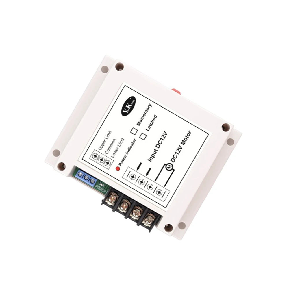 DC12V/24V 40A Motor Controller 400W High Power Motor Wireless Remote Control Forward and Reverse Switch for Roller Shutter Door Vue