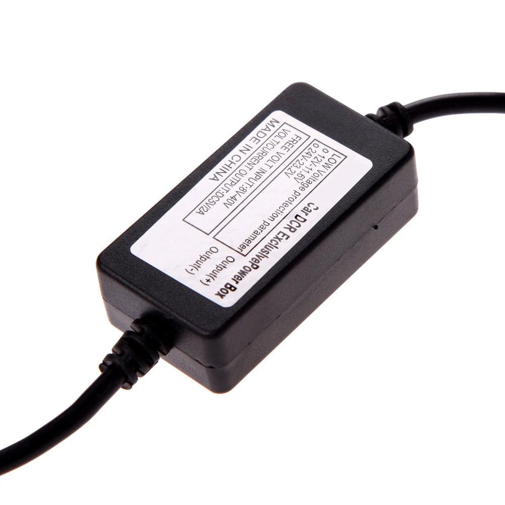 Dash Cam Hard Wire Kit Practical DC 12V To 5V Inverter Converter Auto Accessories for Car Vehicle DVR Camera Vedio Recorder Vue