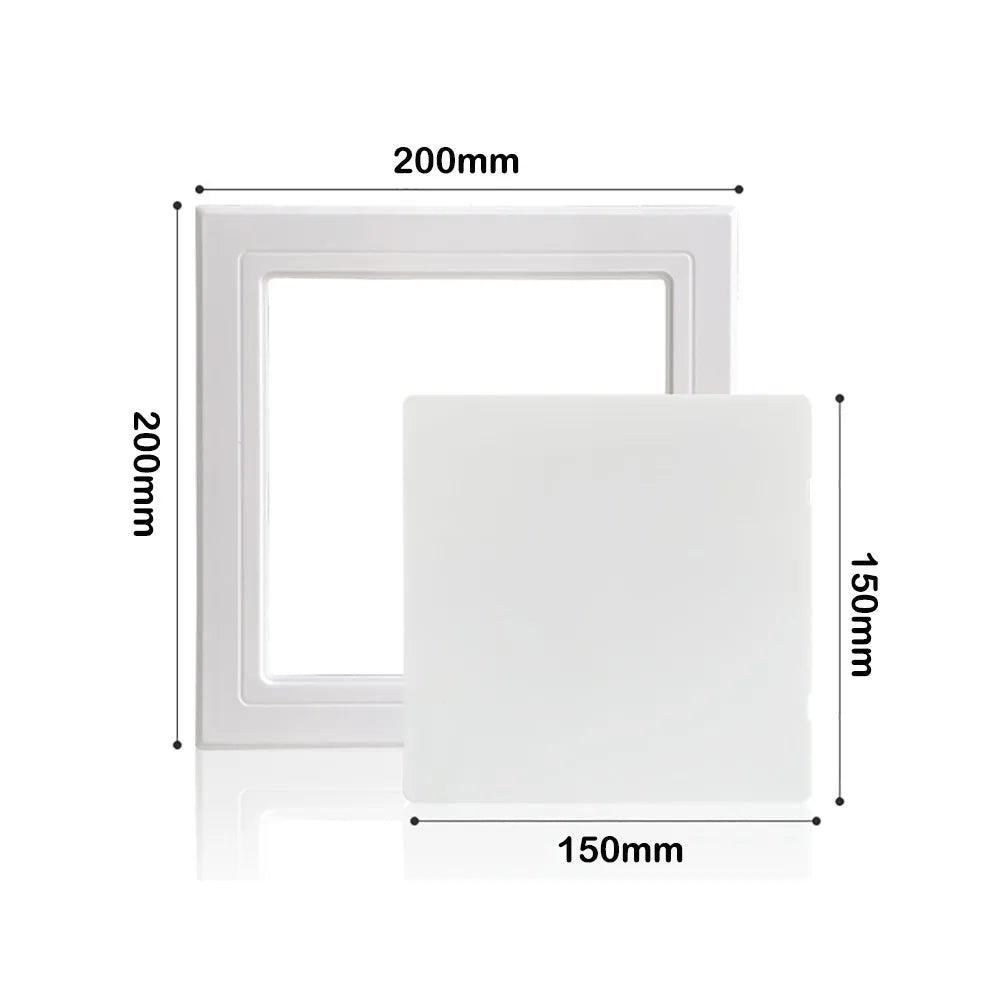 Self-adhesive Access Panel Inspection Hole ABS Doors Wall Ceiling Vue 150mmX150mm