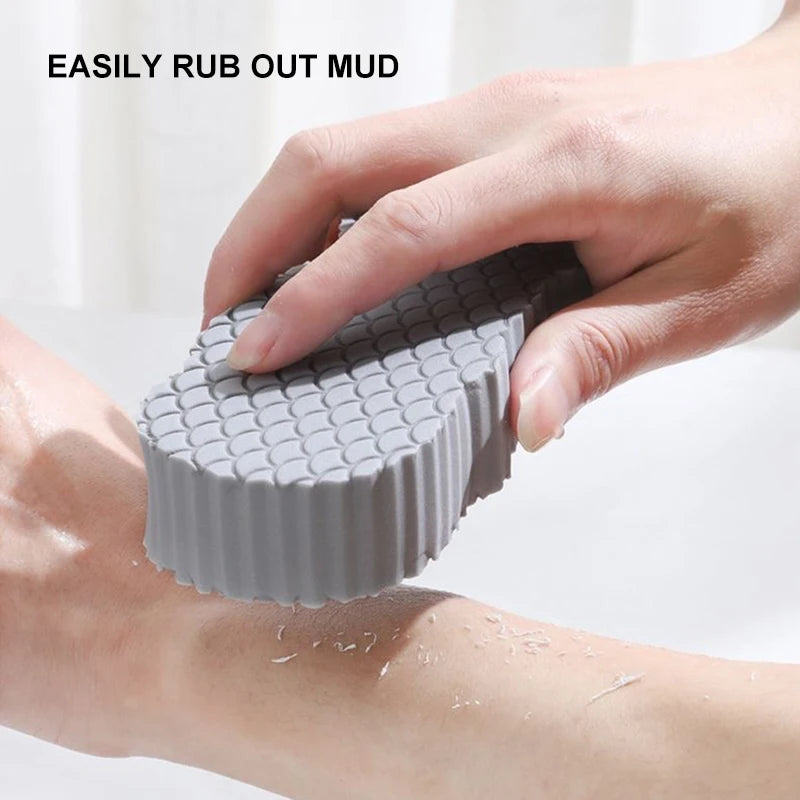 Household 3D Magic Exfoliating Sponge Children's Bath Sponge Body Peeling Dead Skin Exfoliating Massager Cleaning Bath Brush Vue