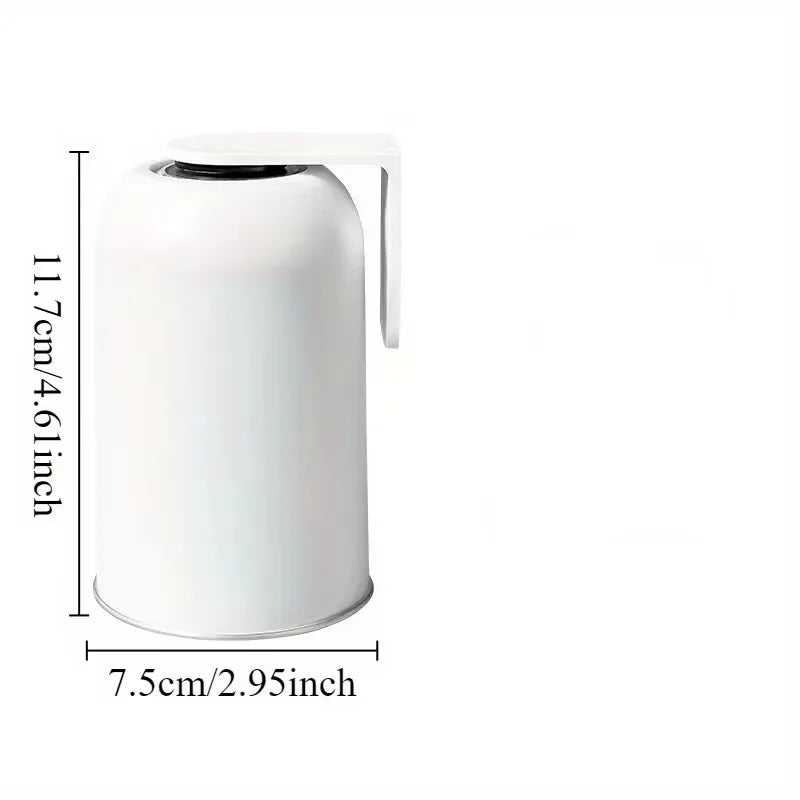 Magnetic Mouthwash Cup 304 Stainless Steel Tooth Brushing Cups Wall Mounted No Punching Household Water Cup Large Capacity양치컵 Vue