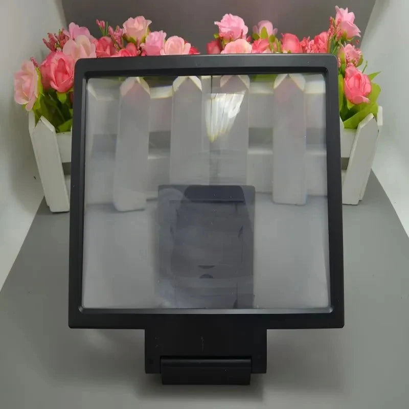 Universal HD 3D Screen Magnifier for Phone – Foldable Stand with Large Display Holder for Movies, Games & Video Calls Vue