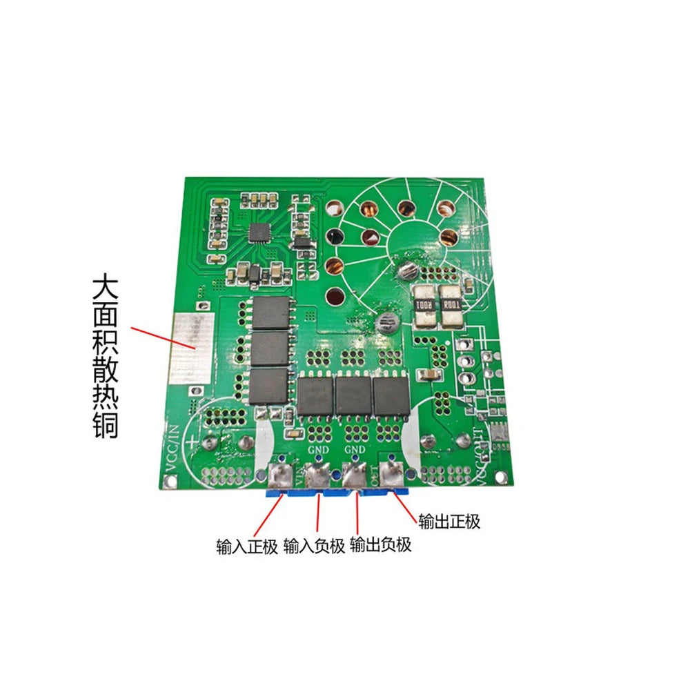 Synchronous DC-DC Step Down Power Supply Module 7-32V Input 20A Max Output 5V 9V 12V High Power Voltage Regulator Power Board Vue