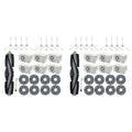 ABKW-48PCS Accessories Kit For Ecovacs Deebot T20/T20MAX/T20PRO/X1 OMNI/T10 Omni/Turbo Robot Vacuum Cleaner Parts Vue Default Title