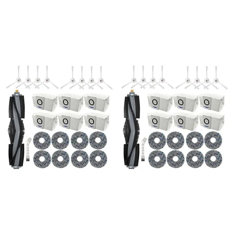 ABKW-48PCS Accessories Kit For Ecovacs Deebot T20/T20MAX/T20PRO/X1 OMNI/T10 Omni/Turbo Robot Vacuum Cleaner Parts Vue Default Title