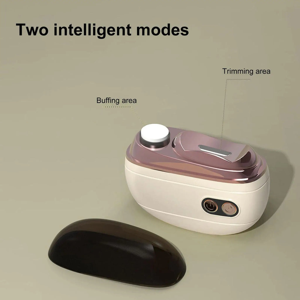 Electric Nail Trimmer with LED Light 2-Speed Automatic 4 In1 Automatic Nail Clipper for Seniors Elderly Women Adults Kids Vue