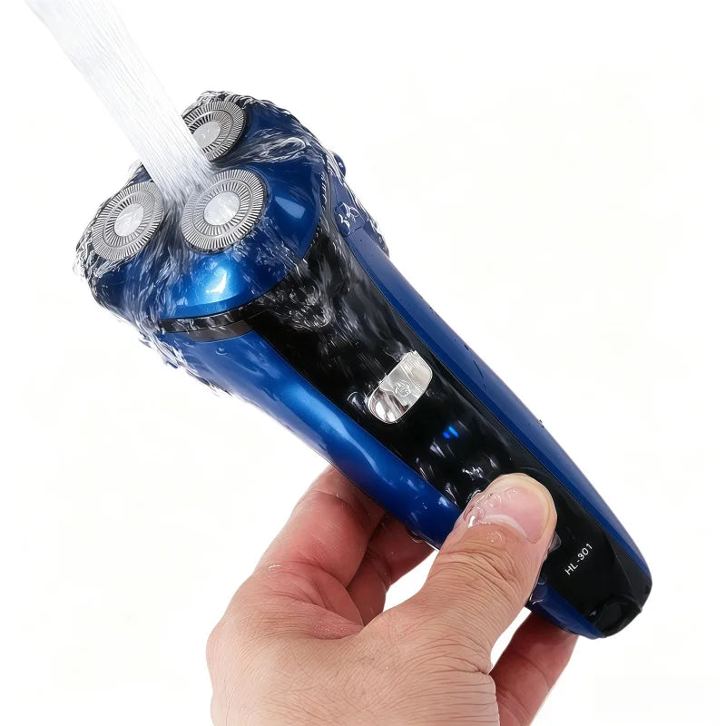 Portable Electric Shaver Fully Waterproof Type-C Fast-charging Trimmer Rechargeable Cordless Shaver Ideal for Business Travel Vue