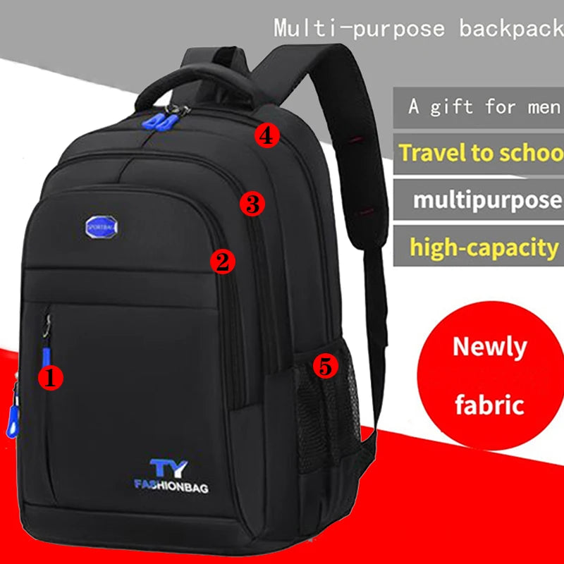 Neutral Men's Women's Business Backpack Suitable Travel Student Use