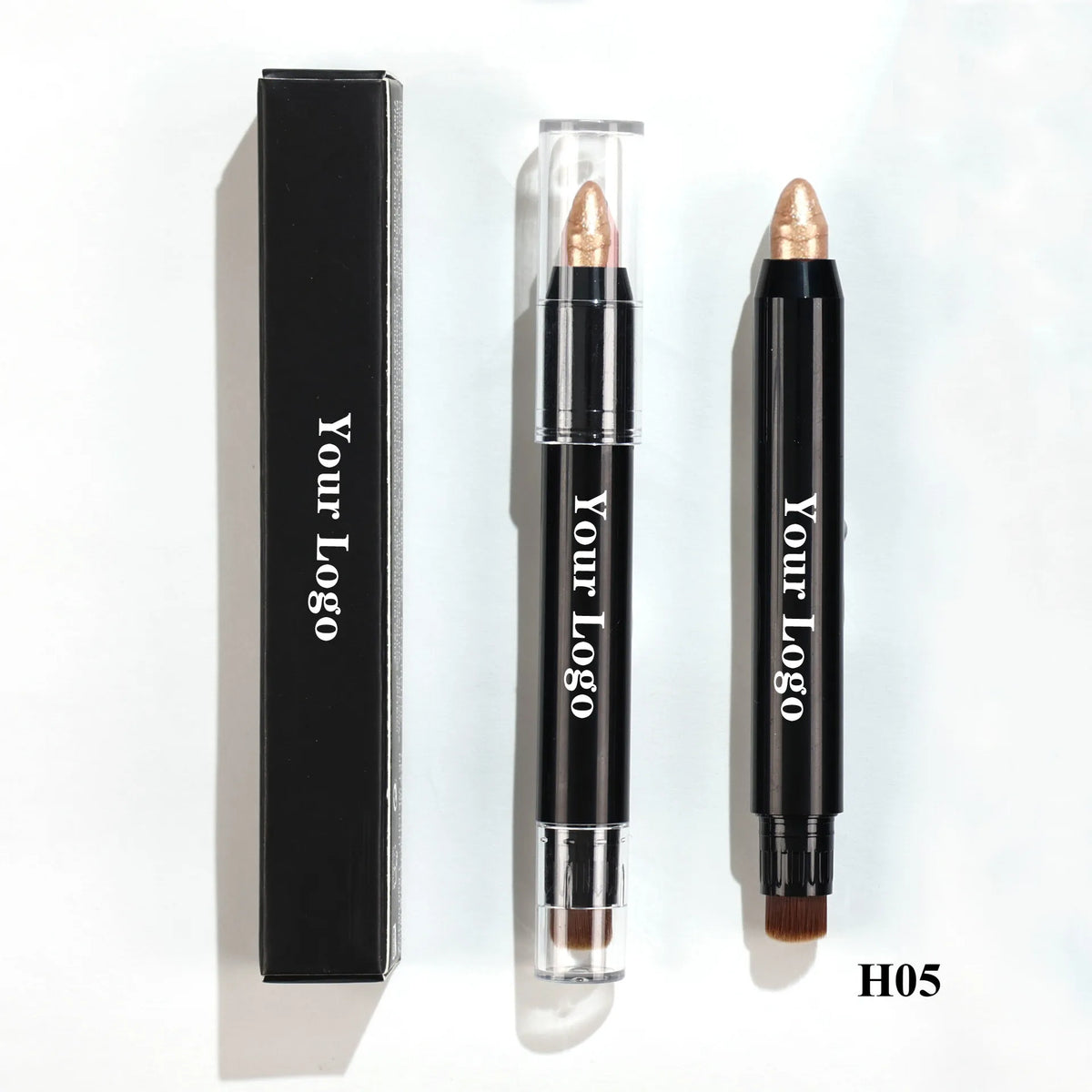 Glitter Highlighter Stick Diamond Shimmer Waterproof With Brush Shiny Highlighter Makeup Eye Shadow Pencil Private Label Bulk Vue Default Title