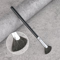 Fan Makeup Brush Wholesale Custom Logo Natural Goat Hair Brushes for Facial Cosmetic Loose Powder Highlighter Beauty Tool 10pcs Vue 4