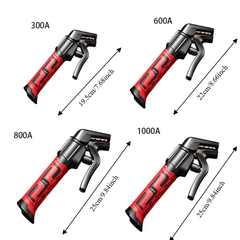 Copper Cable Welding Electrode Holder High Temperature Anti-Scalding Welding Clamp Stable Heat Resistant Welding Accessories Vue