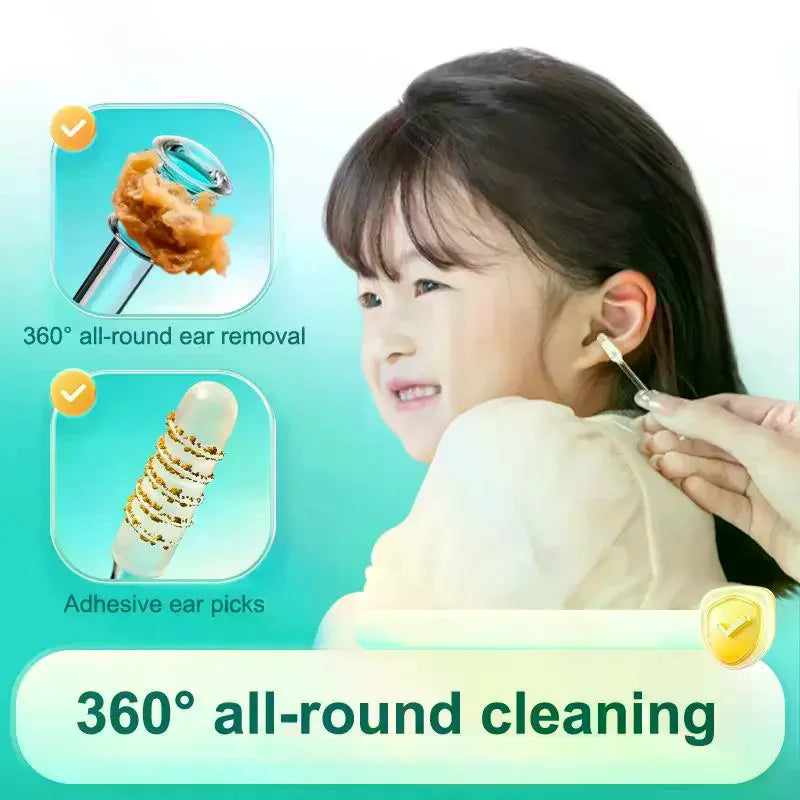 Double-headed 24Pcs Ear Wax Remover Stickies for Quick and Easy Ear Hygiene Maintenance Vue