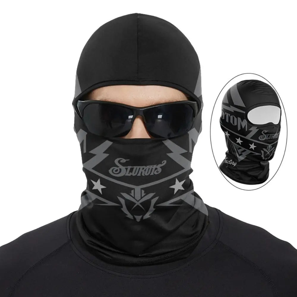 Funny Ape Mouth Skull Motorcycle Balaclava Breathable Lightweight Cycling Full Face Mask Quick Dry Sun Protection Vue Style 7