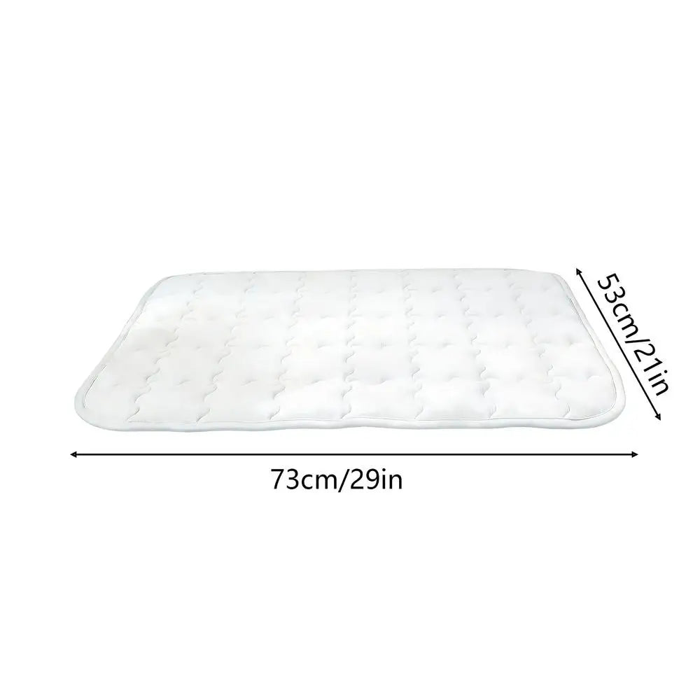 53x73cm/58x89cm Dog Cooling Mat Non Slip Sleeping Pad Large Cooling Bed for Dogs for Indoor Outdoor Home Balcony Travel Camping Vue M