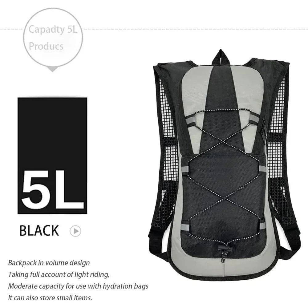 1Pcs Hiking Backpack 5L Waterproof Camping Backpack Lightweight Packable Backpack for Women Men Outdoor Portable Travel Daypack Vue