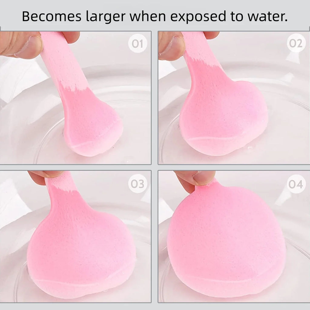 50Pcs/Set Compressed Face Wash Sponge Canned Smooth Skin Facial Sponges Disposable Face Cleansing Cotton Pad For All Skin Types Vue