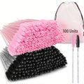 300pcs Disposable Eyelash Brushes Pink & Black-Professional Spoolie Wands for Lash Extensions | Salon Supply Eyelash Applicators Vue 300PCS-JMS-MIX