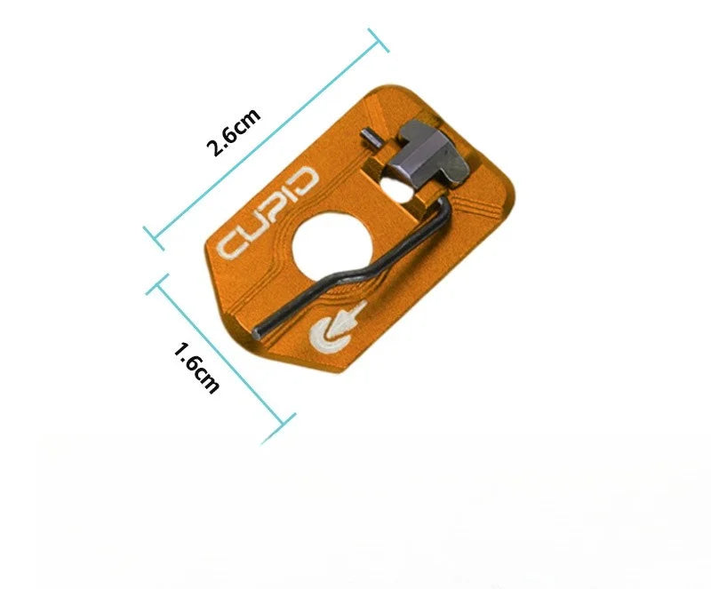 Magnetic Arrow Stand Patch Reverse Bow and Arrow Archery Equipment Competitive Patch Left and Right Hand Arrow Stand Bow Vue orange